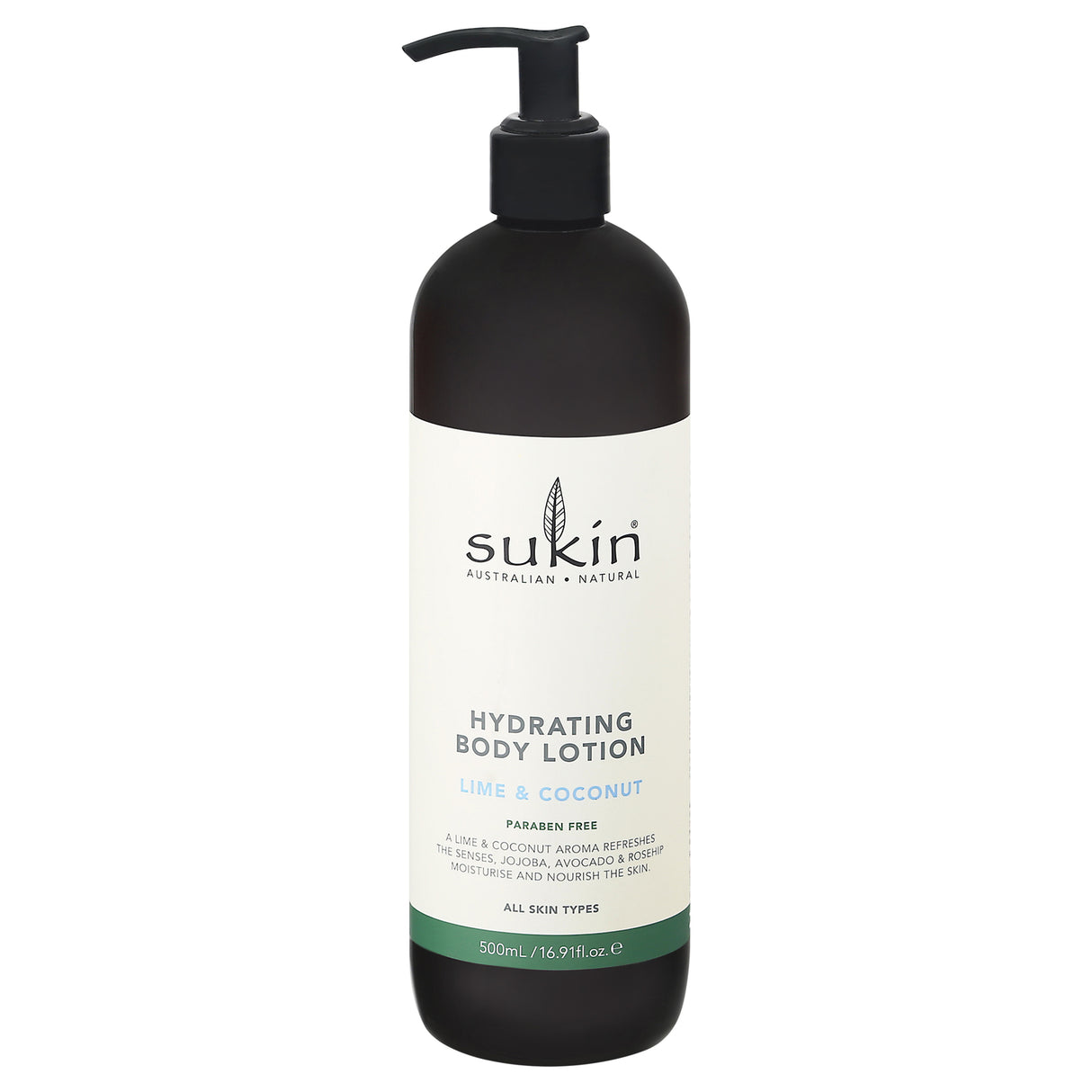 Sukin Hydrating Lime Coconut Body Lotion - 16.91 Fl. Oz. - Cozy Farm