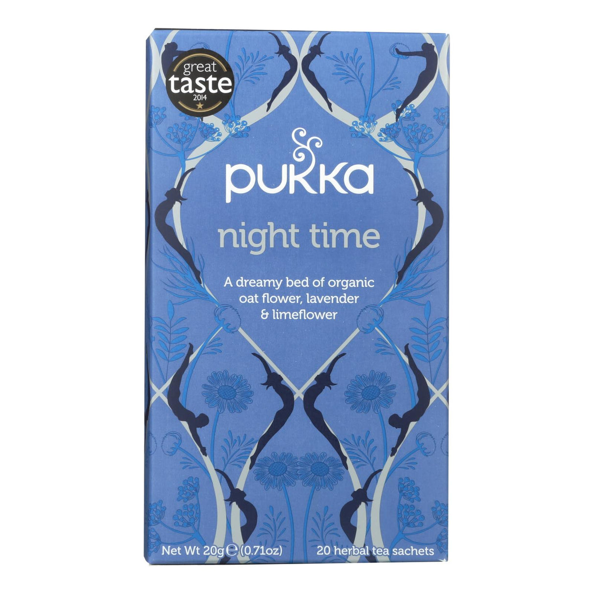 Pukka Night Time Organic Herbal Tea - Case of 4 x 20 Tea Bags - Cozy Farm