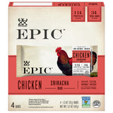 Epic Chicken Sriracha Bar - 4 Pack (1.3 oz) - Cozy Farm 