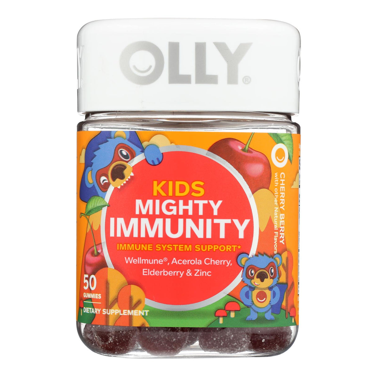 Olly Immunity Kids Gummy Vitamins - 50 Count (Pack of 3) - Cozy Farm