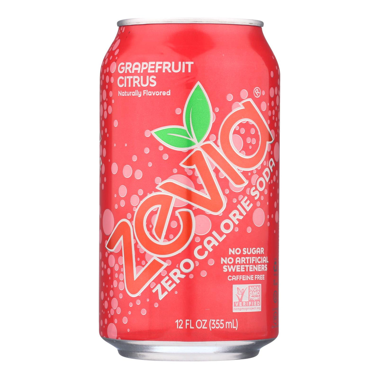 Zevia Grapefruit Citrus Zero Calorie Soda, 12 Fl. Oz. Cans (Pack of 4) - Cozy Farm
