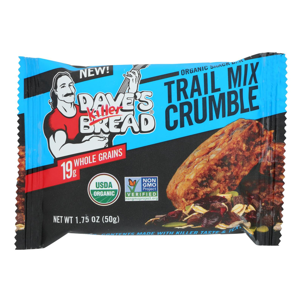 Dave's Killer Bread Organic Trail Mix Crumble - Caja de 12 - 1.75 oz"