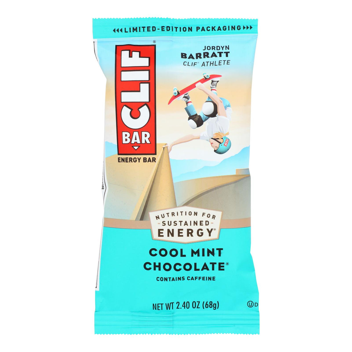 Clif Bar Organic Cool Mint Chocolate, 2.4 Oz (Pack of 12) - Cozy Farm