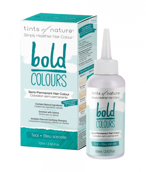 Tints of Nature Teal Semi-Permanent Hair Color - 2.46 fl oz - Cozy Farm