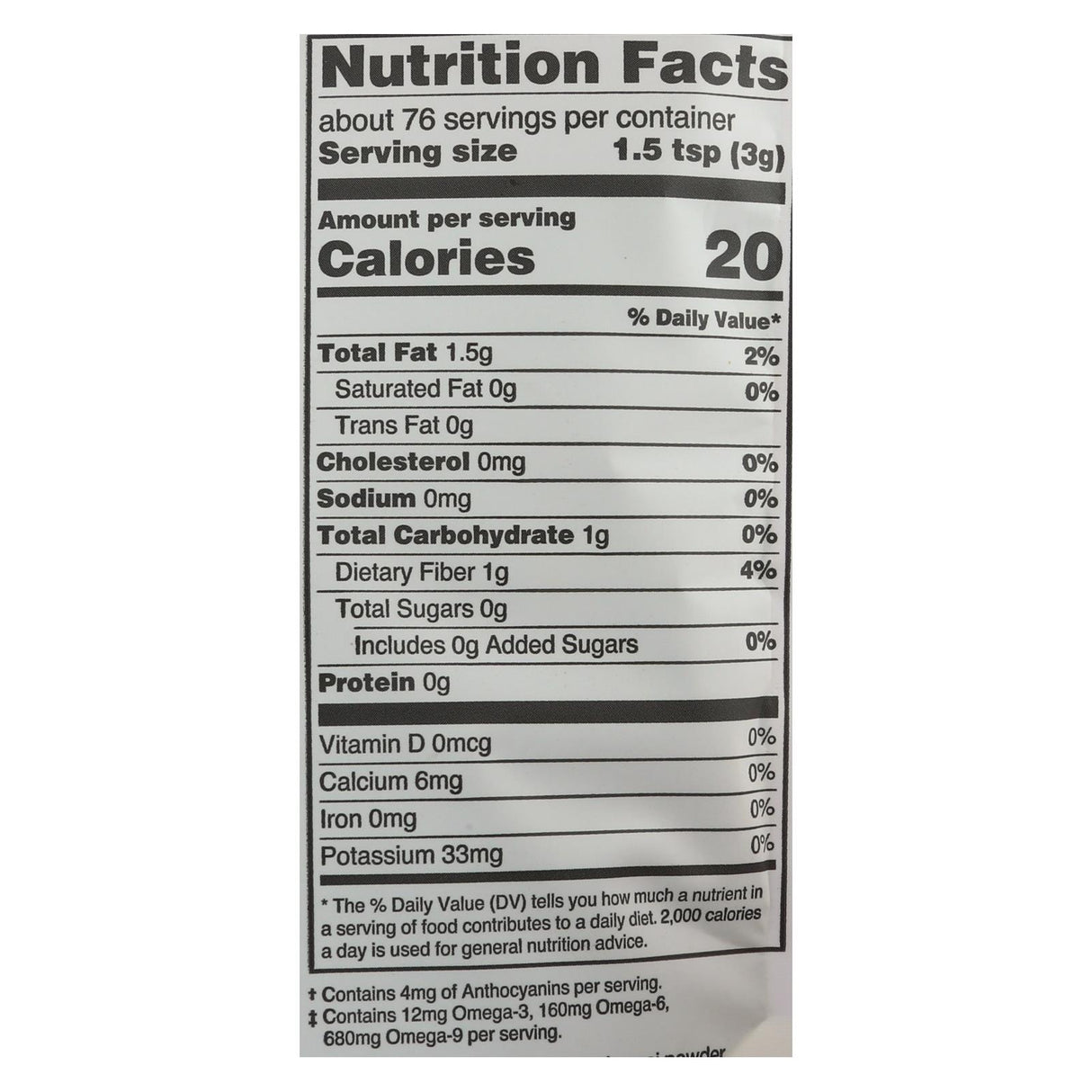 Navitas Naturals Organic Freeze-dried Acai Powder, 8 Oz Pack - Cozy Farm