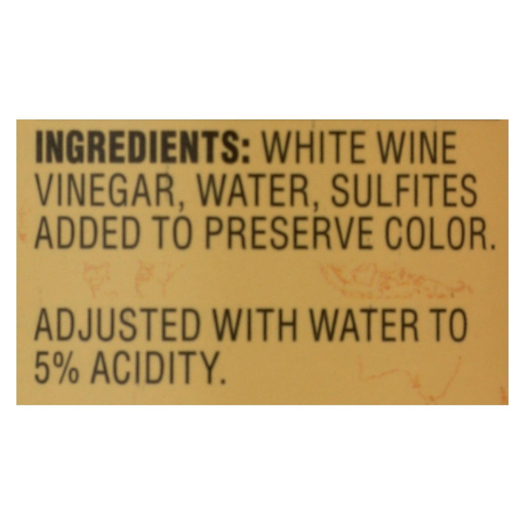 Reese White Wine Vinegar 12.7 Fl Oz (Pack of 6) - Cozy Farm 