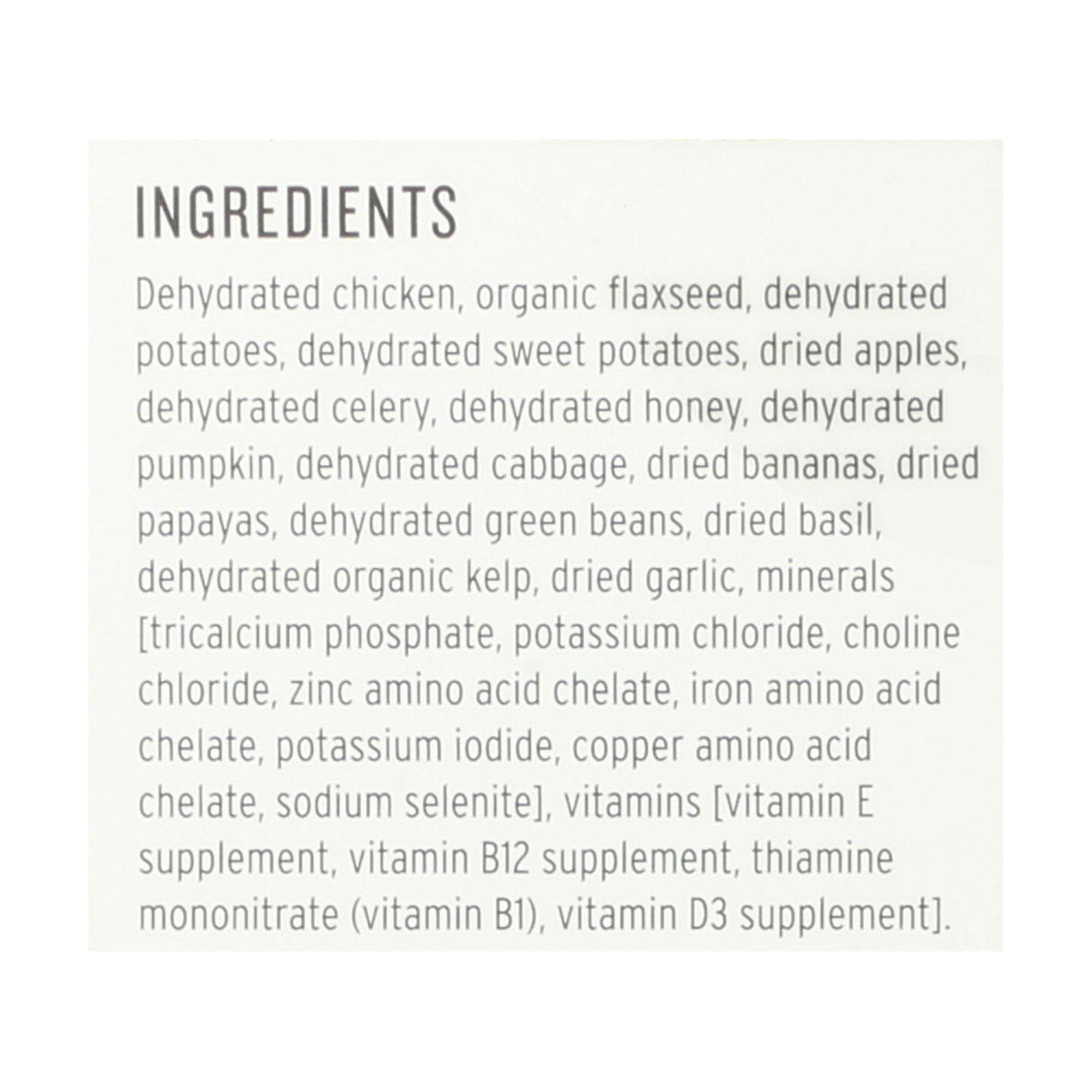 The Honest Kitchen Force - Grain Free Chicken Dog Food (4 Lbs.) - Cozy Farm