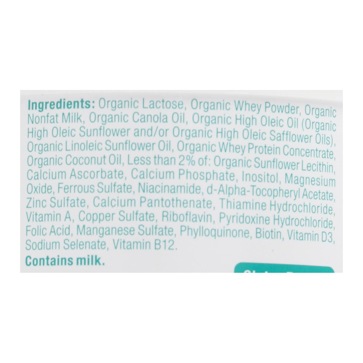 Baby's Only Organic Whey Protein Dairy Formula (12.7 oz, 6-pack) - Cozy Farm