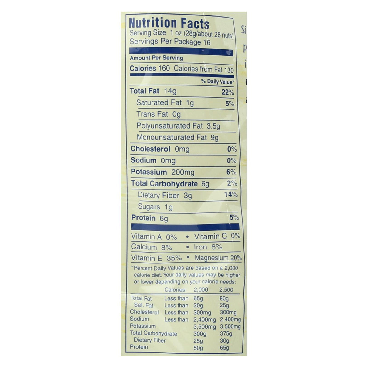 Blue Diamond Whole Natural Almonds (Pack of 6 - 1 Lb.) - Cozy Farm