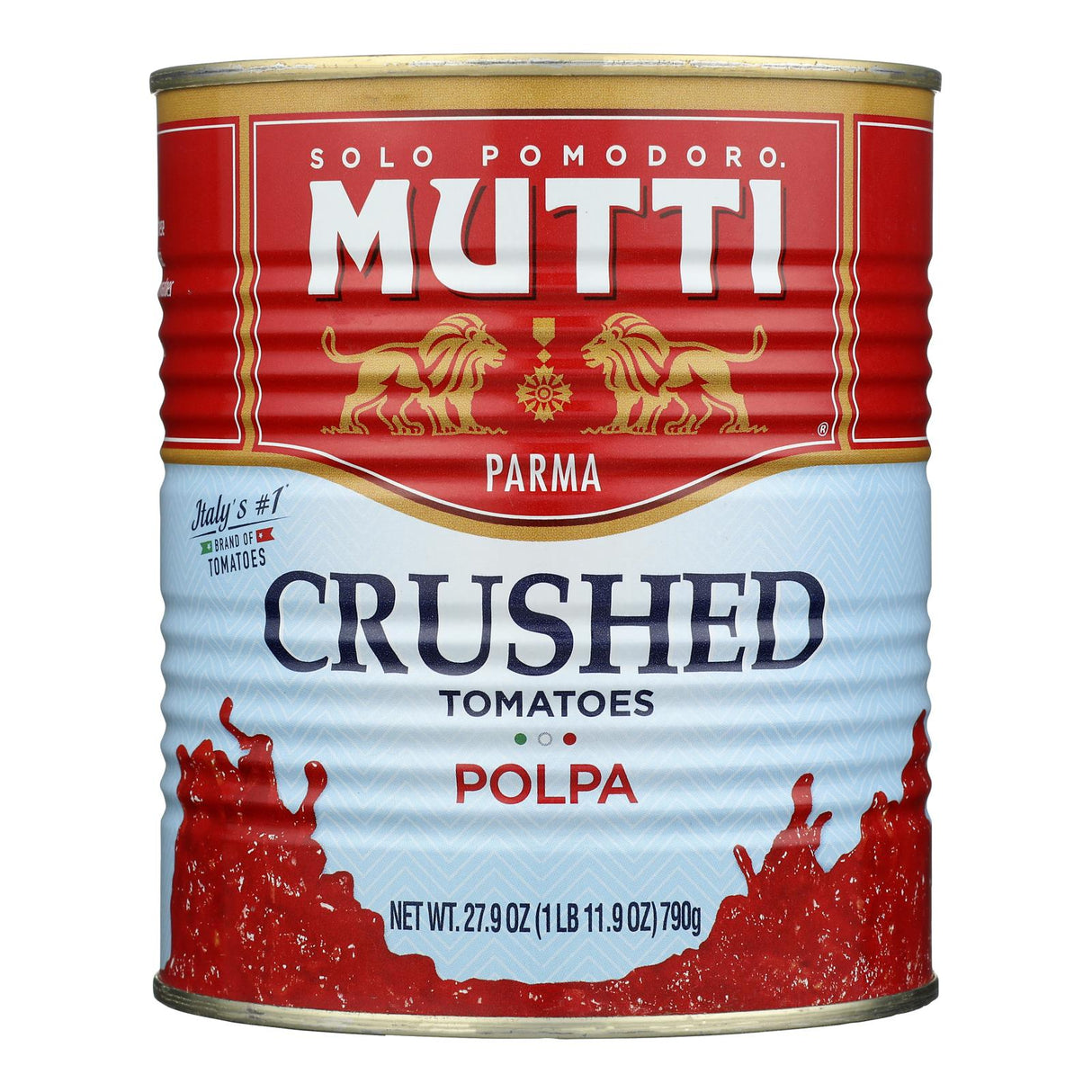 Mutti Crushed Tomatoes - Provides Rich Taste with Endless Possibilities - 27.9 Oz (6-Pack) - Cozy Farm