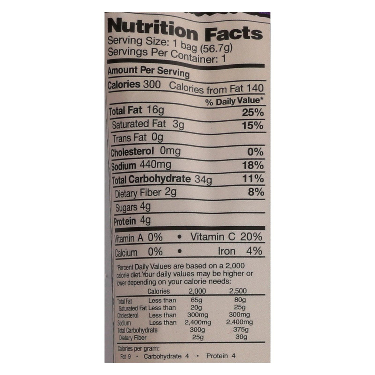 Dirty Salt & Vinegar Potato Chips - 2 Oz (Pack of 25) - Cozy Farm