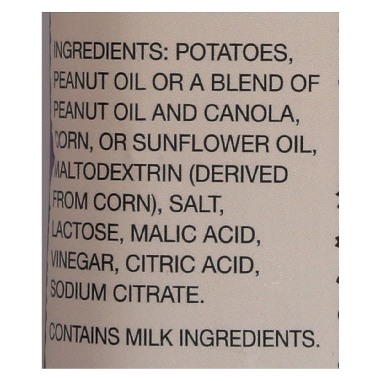 Dirty Salt & Vinegar Potato Chips - 2 Oz (Pack of 25) - Cozy Farm