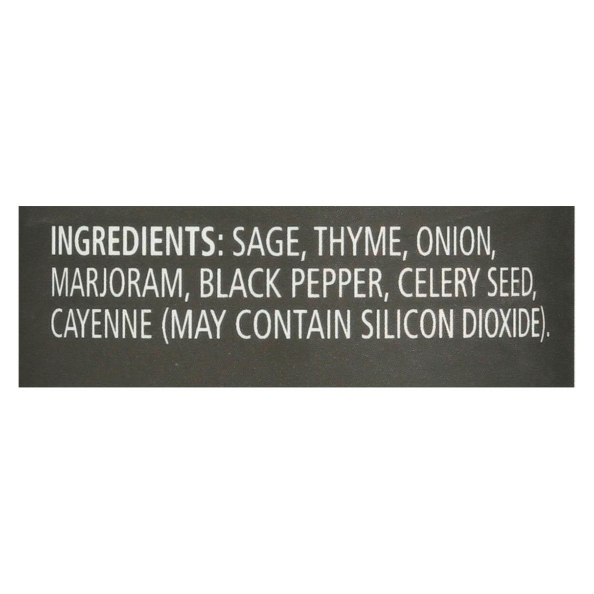 Frontier Herb Poultry Seasoning - Salt-Free, 1.34 Oz - Cozy Farm