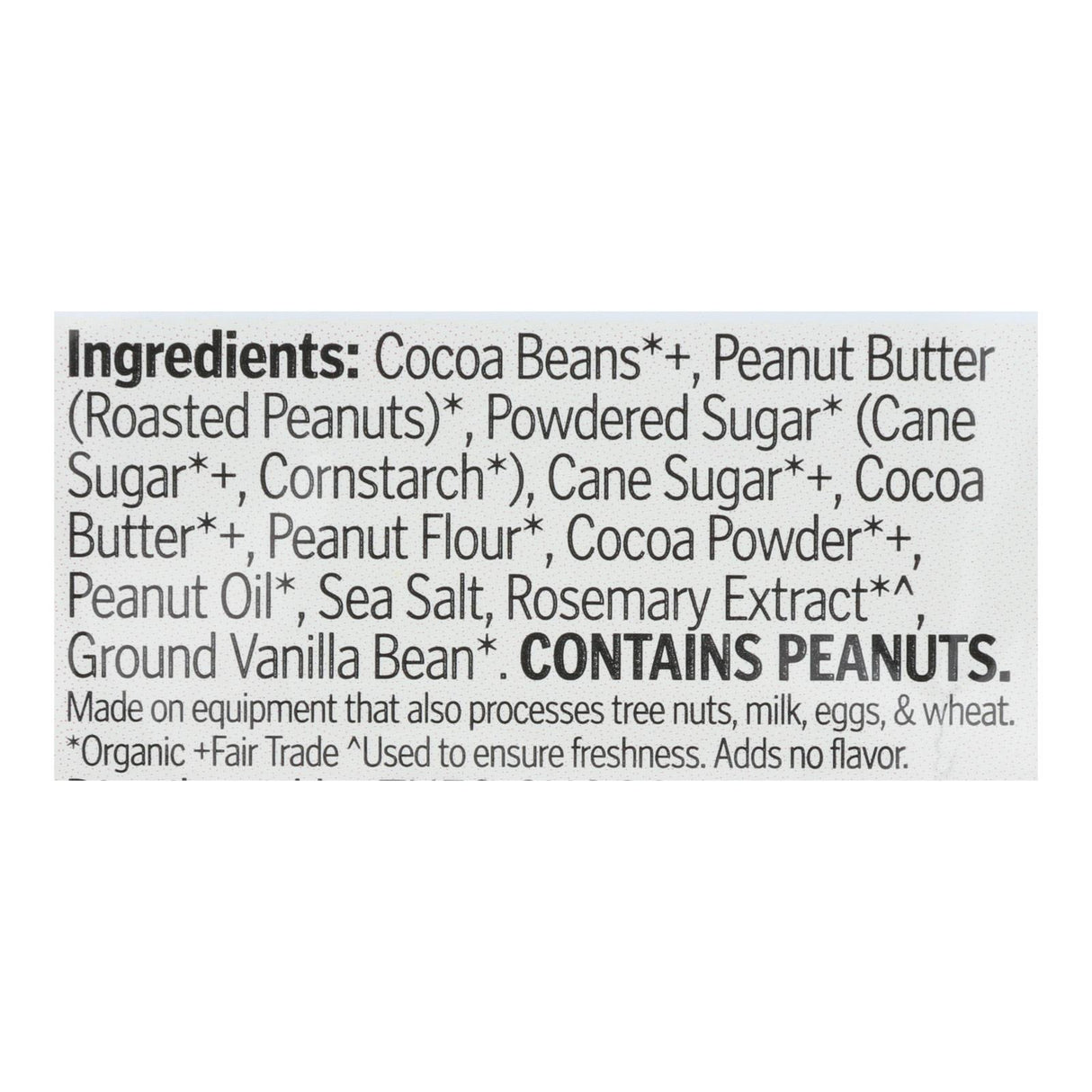 Theo Chocolate - Peanut Butter Cupdouble Chocolate - Case Of 12-1.3 Oz - Cozy Farm