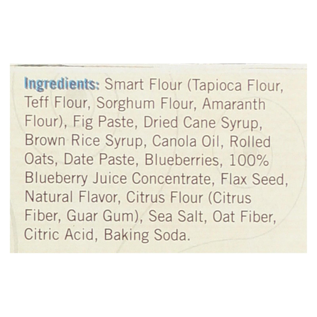 Nature's Bakery Gluten Free Blueberry Fig Bars - 2 Oz. - Case of 12 - Cozy Farm