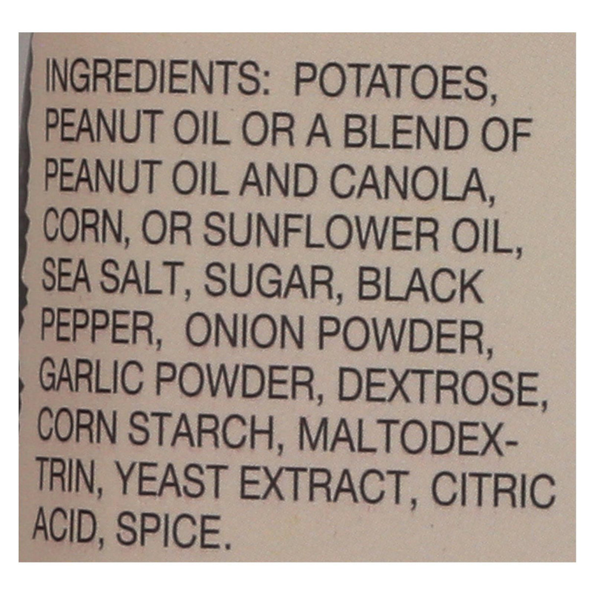 Dirty Chips - 2 Oz Potato Chips with Cracked Pepper and Salt (Pack of 25) - Cozy Farm