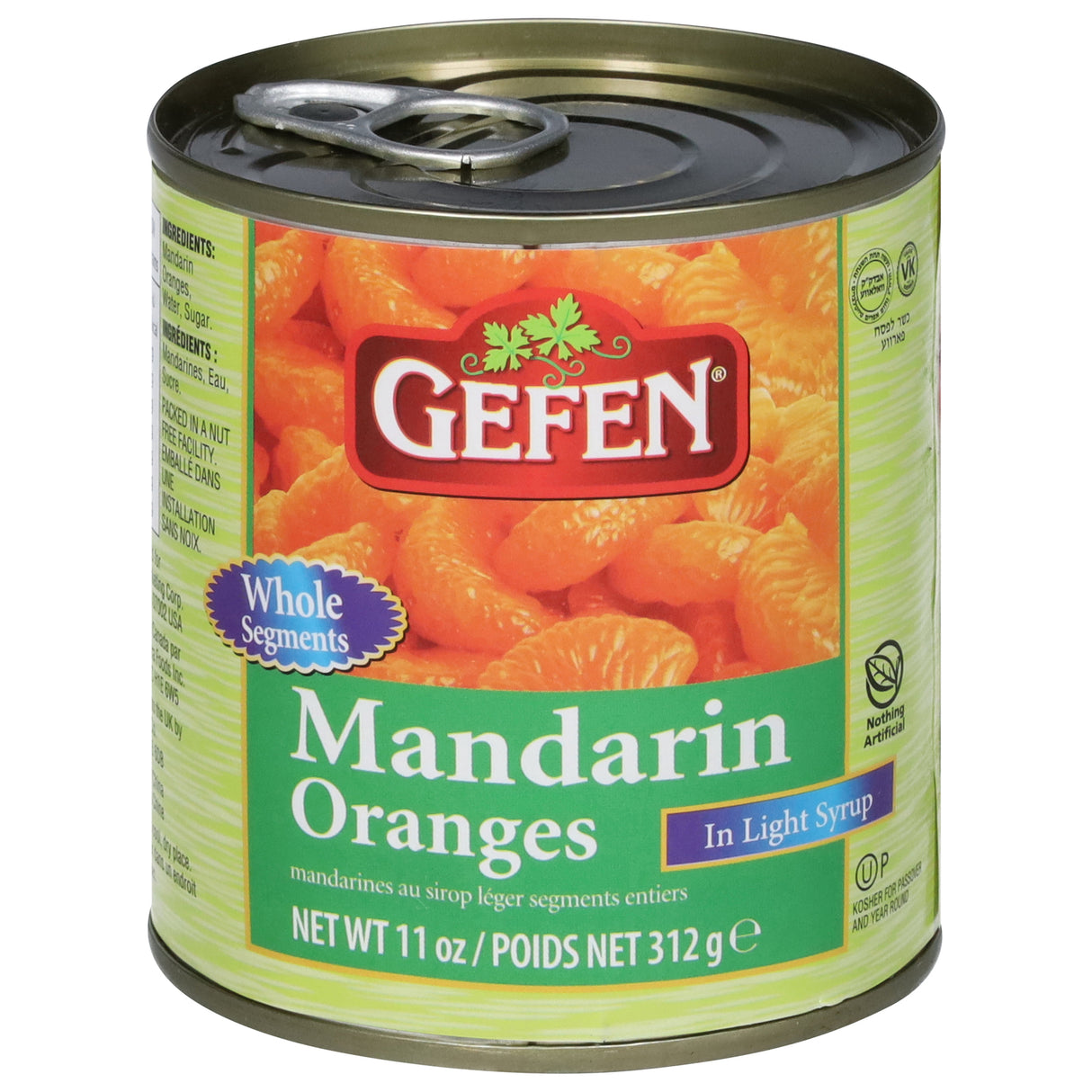 Gefen Fruit Mand Oranges - 24 Pack - 11 Oz Each - Cozy Farm