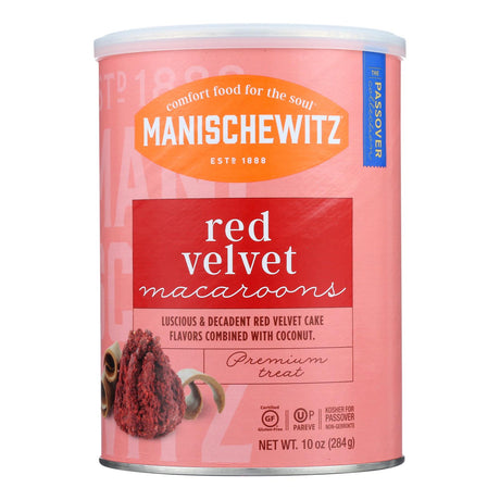 Manischewitz Red Velvet Macaroons - Case of 12 - Cozy Farm 