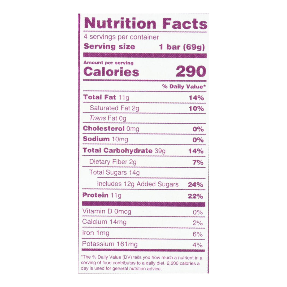 Gomacro Protein Bar, Peanut Butter Chip, 2.4 Oz, Pack of 7 - Cozy Farm