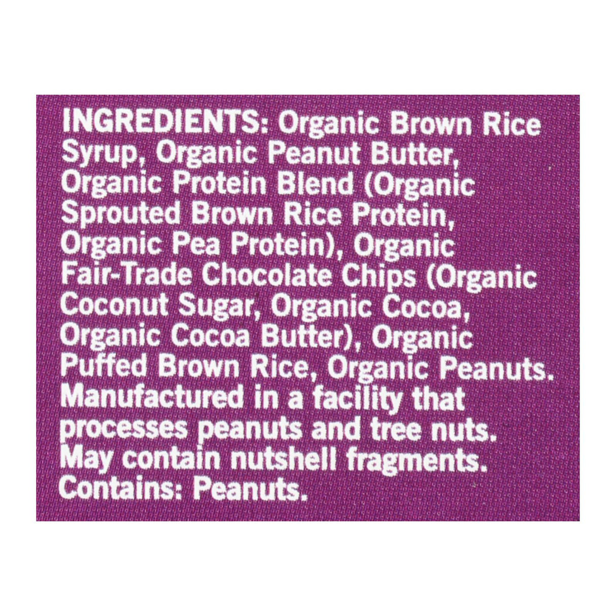 Gomacro Protein Bar, Peanut Butter Chip, 2.4 Oz, Pack of 7 - Cozy Farm