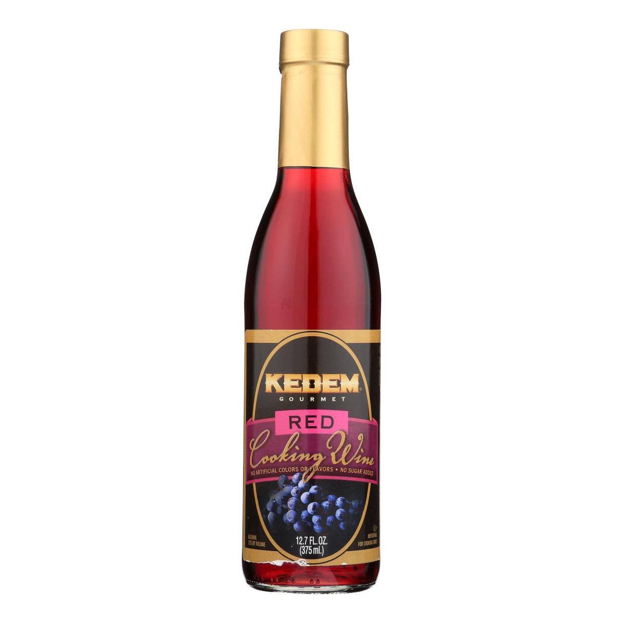 Kedem Kosher Cooking Wine - Case of 12 - 12.7 Fl. Oz. - Cozy Farm