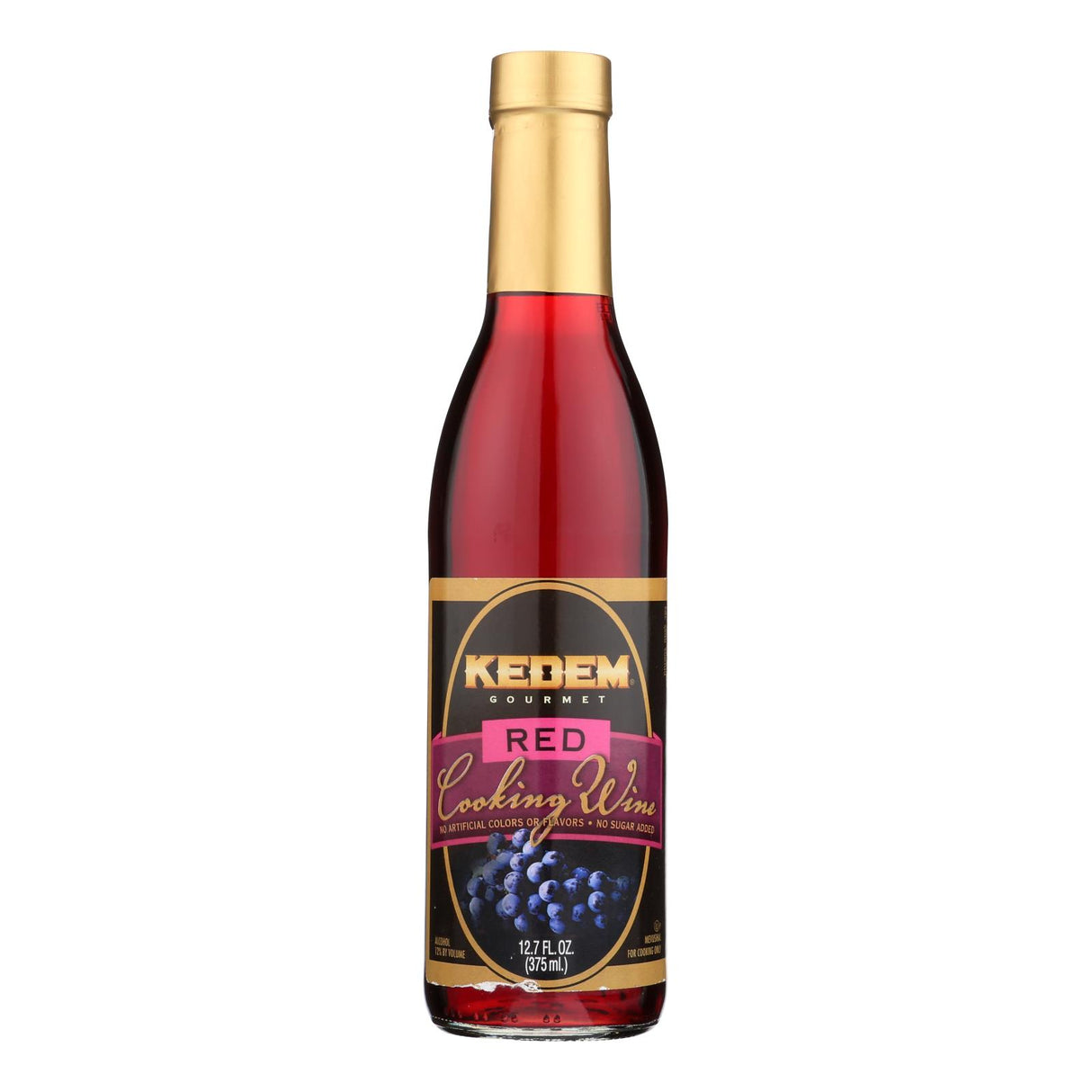 Kedem Kosher Cooking Wine - Case of 12 - 12.7 Fl. Oz. - Cozy Farm 