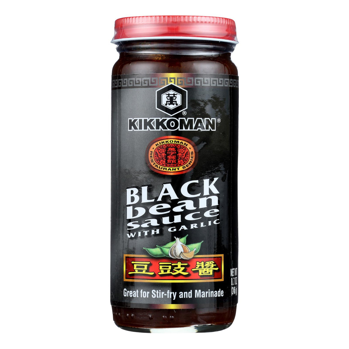 Kikkoman Black Bean Sauce - Case of 12 - 8.7 Fl Oz - Cozy Farm