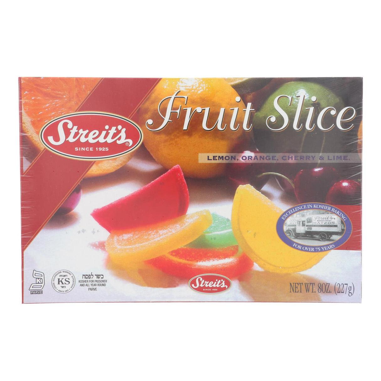 Streit's 8 Oz Assorted Fruit Slices (Case of 12) - Cozy Farm