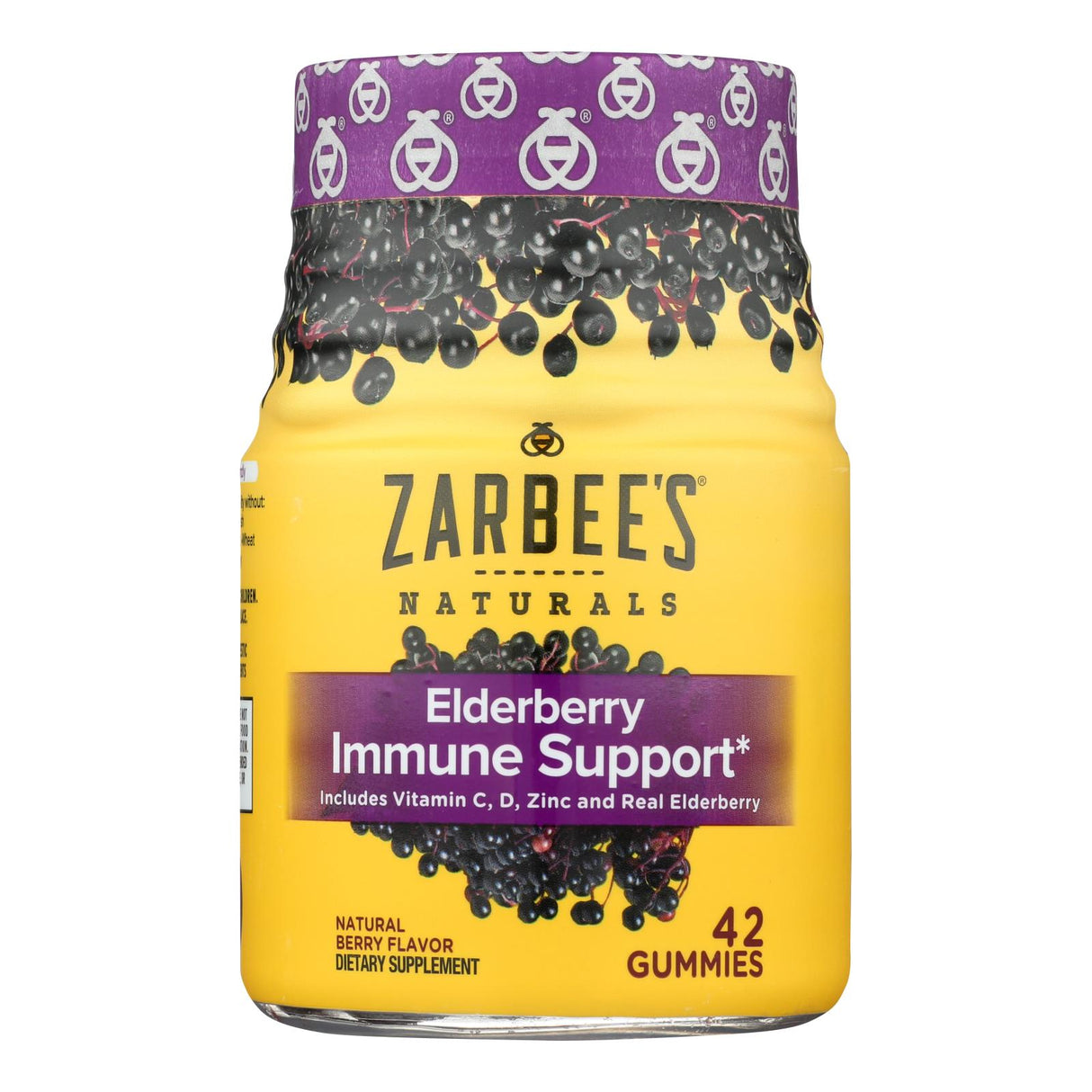 Zarbee's Immune Support Elderberry Gummies, 42-Count - Cozy Farm