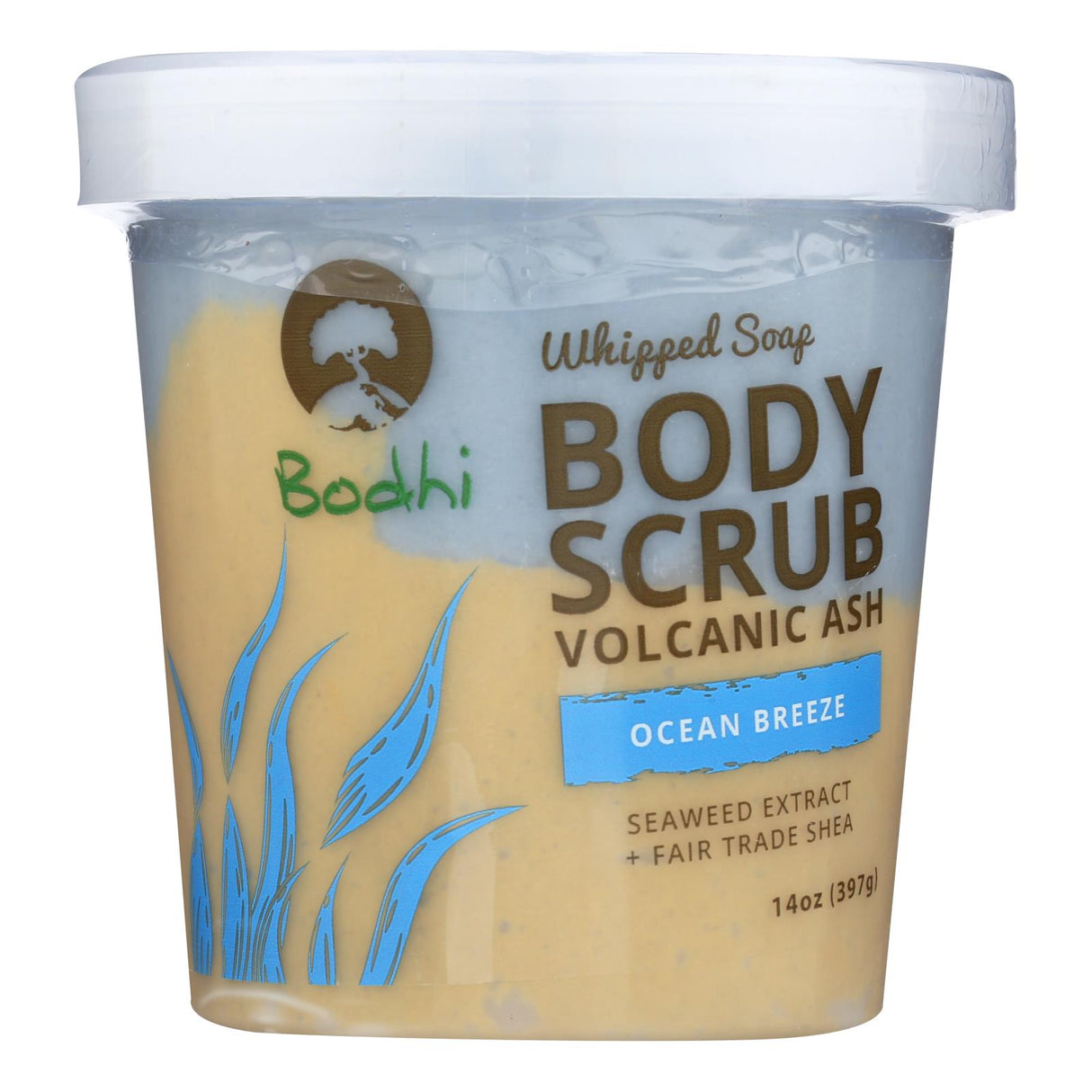 Bodhi Ocean Breeze Exfoliating Body Scrub | Revitalizing Sea Salt & Oils | 14 Oz. - Cozy Farm