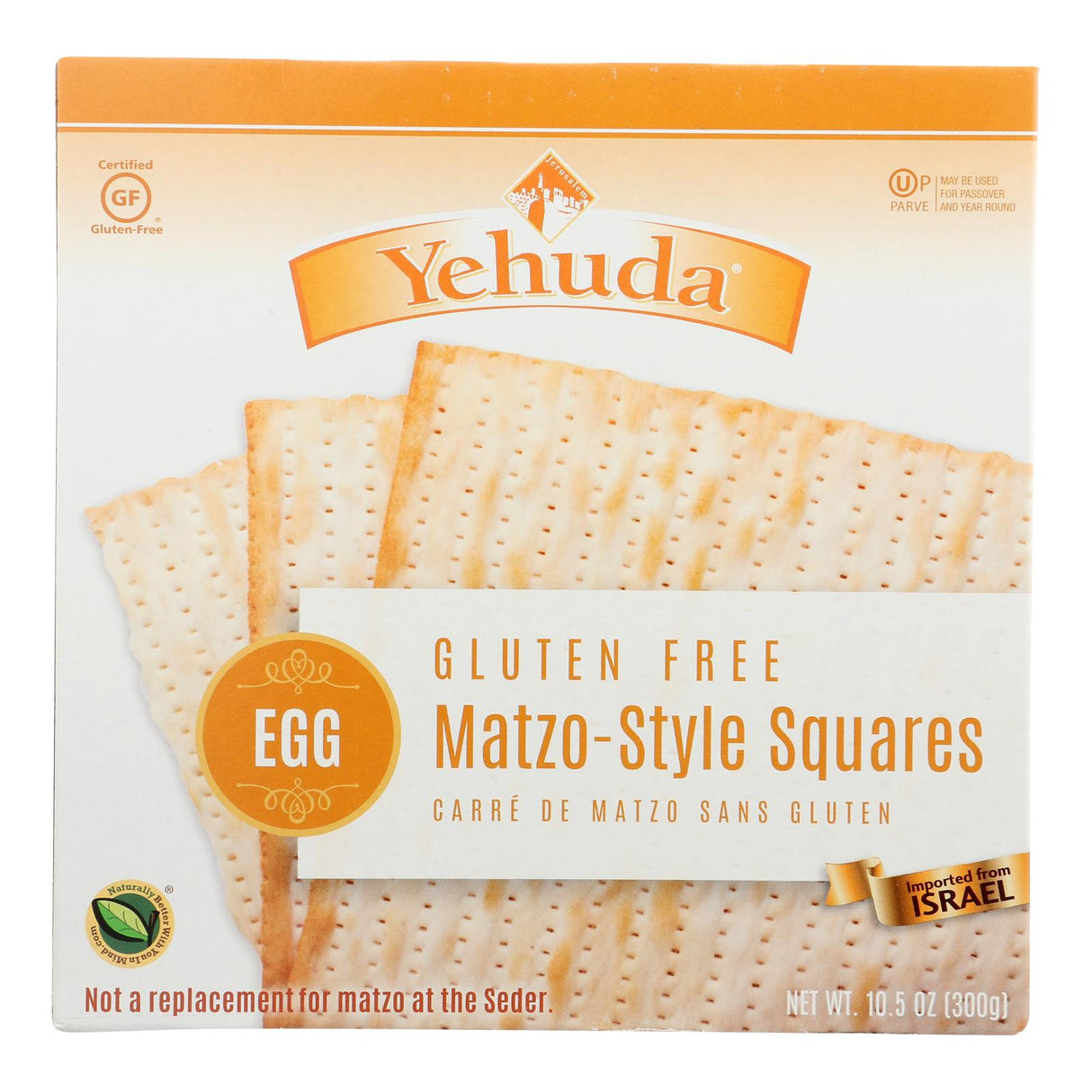 Yehuda Matzo-Style Squares - Pack of 12 - 10.5 oz - Cozy Farm