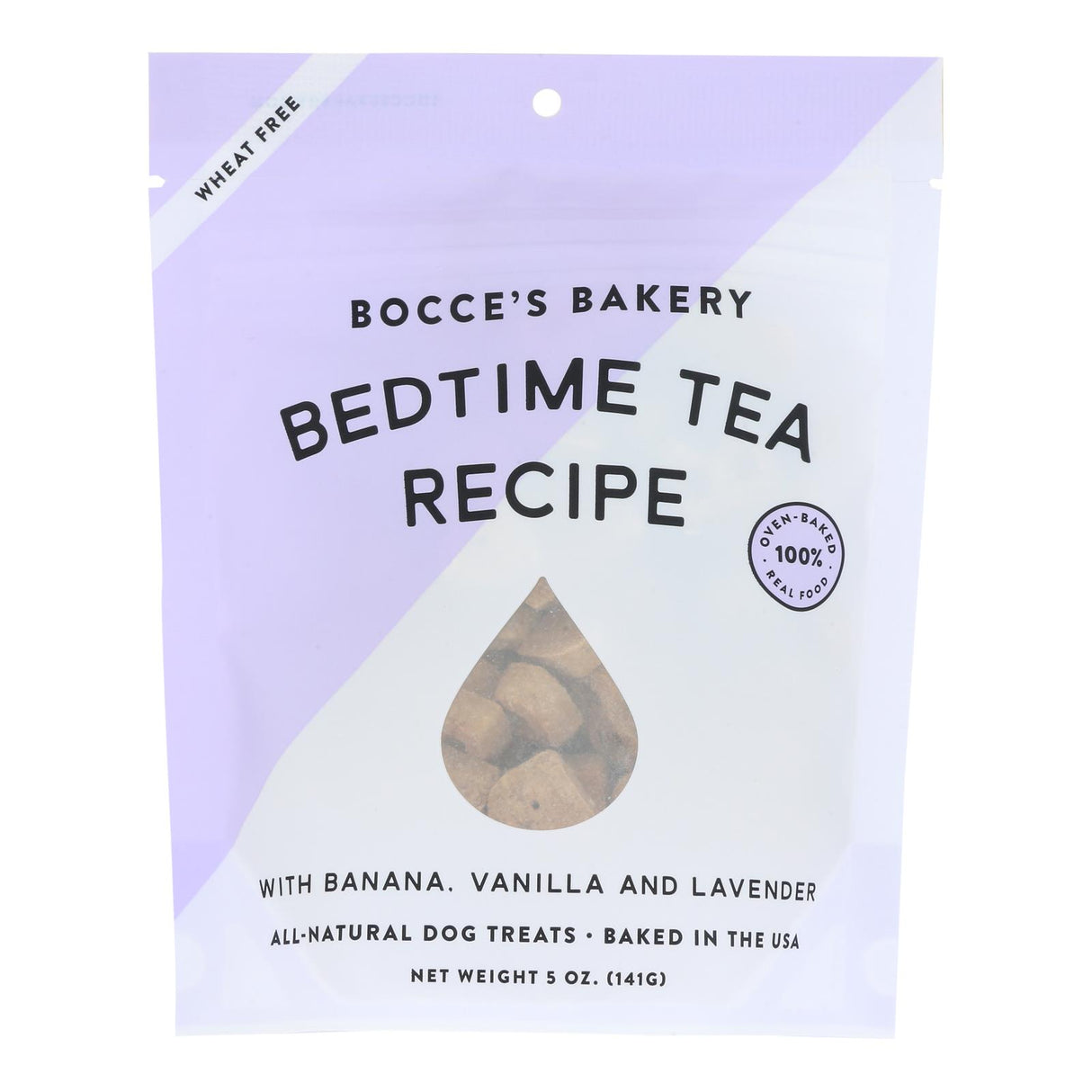 Bocce's Bakery Dog Biscuit Bedtime Tea - Case of 12 - 5 oz Bags - Cozy Farm