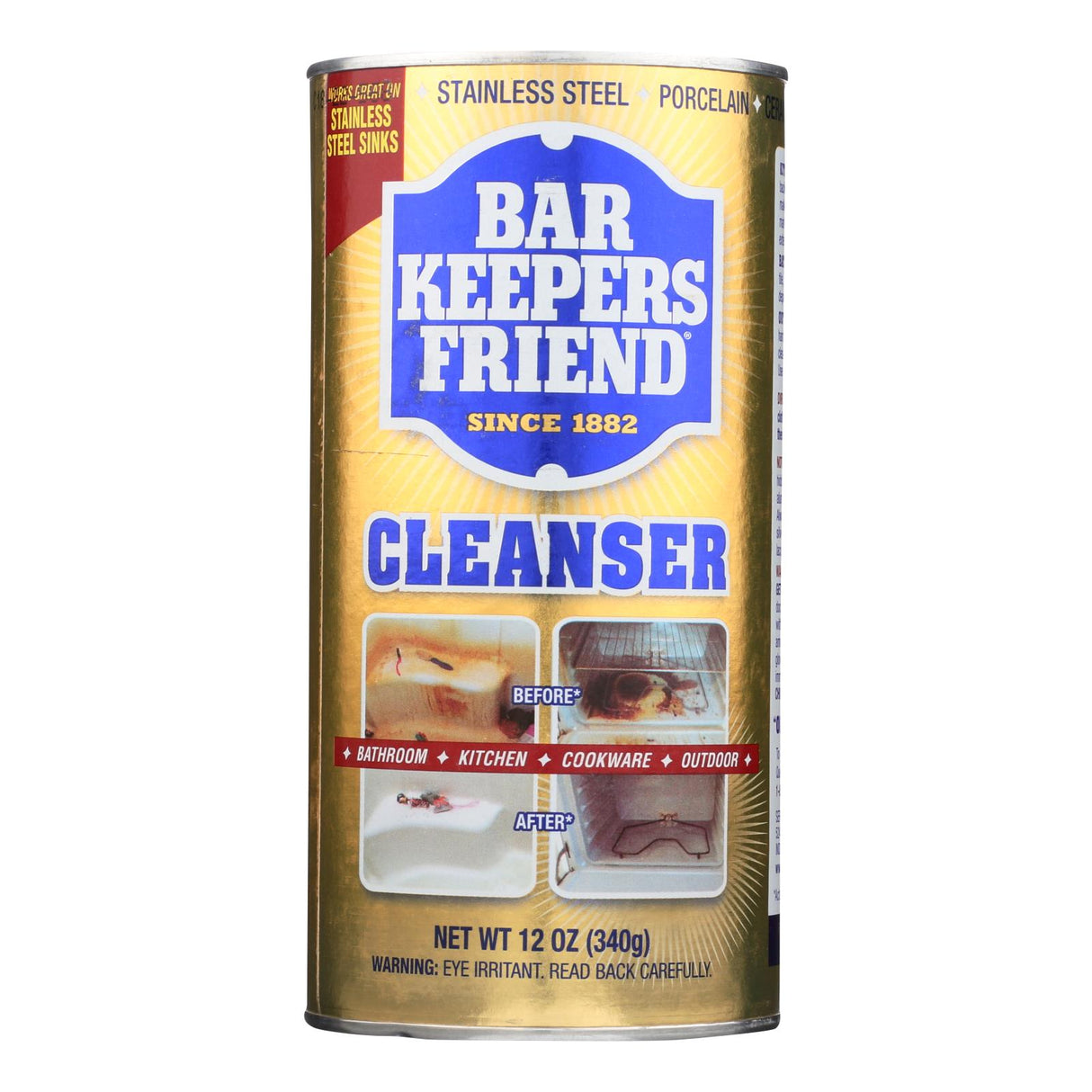 Bar Keepers Friend 12-Ounces Cans (Case of 12) - Cozy Farm