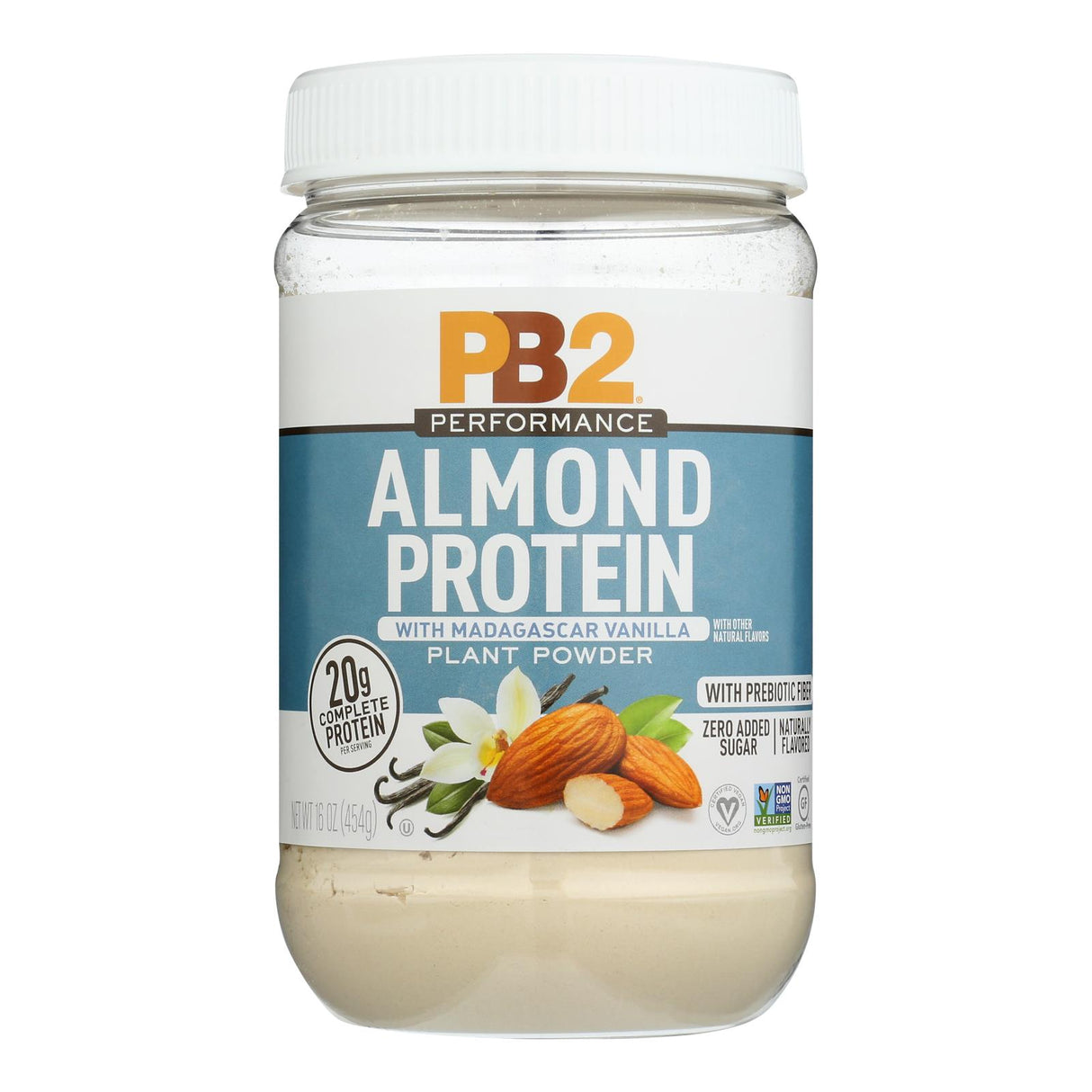 Pb2 Almond Protein Powder with Vanilla - 6-Pack, 16 Oz Each - Cozy Farm