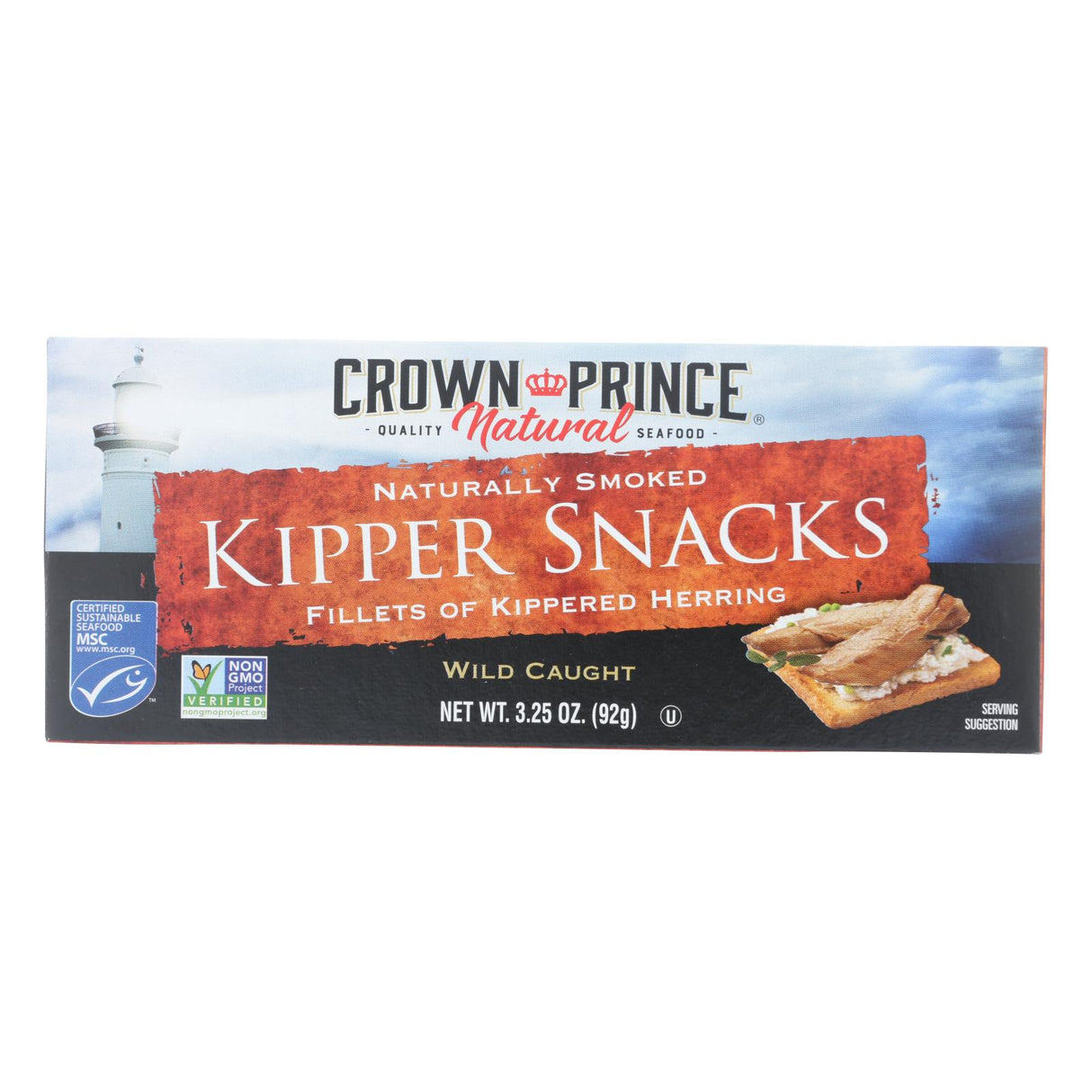 Crown Prince Low-Sodium Kipper Snacks - (3.25 Oz. x 18) - Cozy Farm