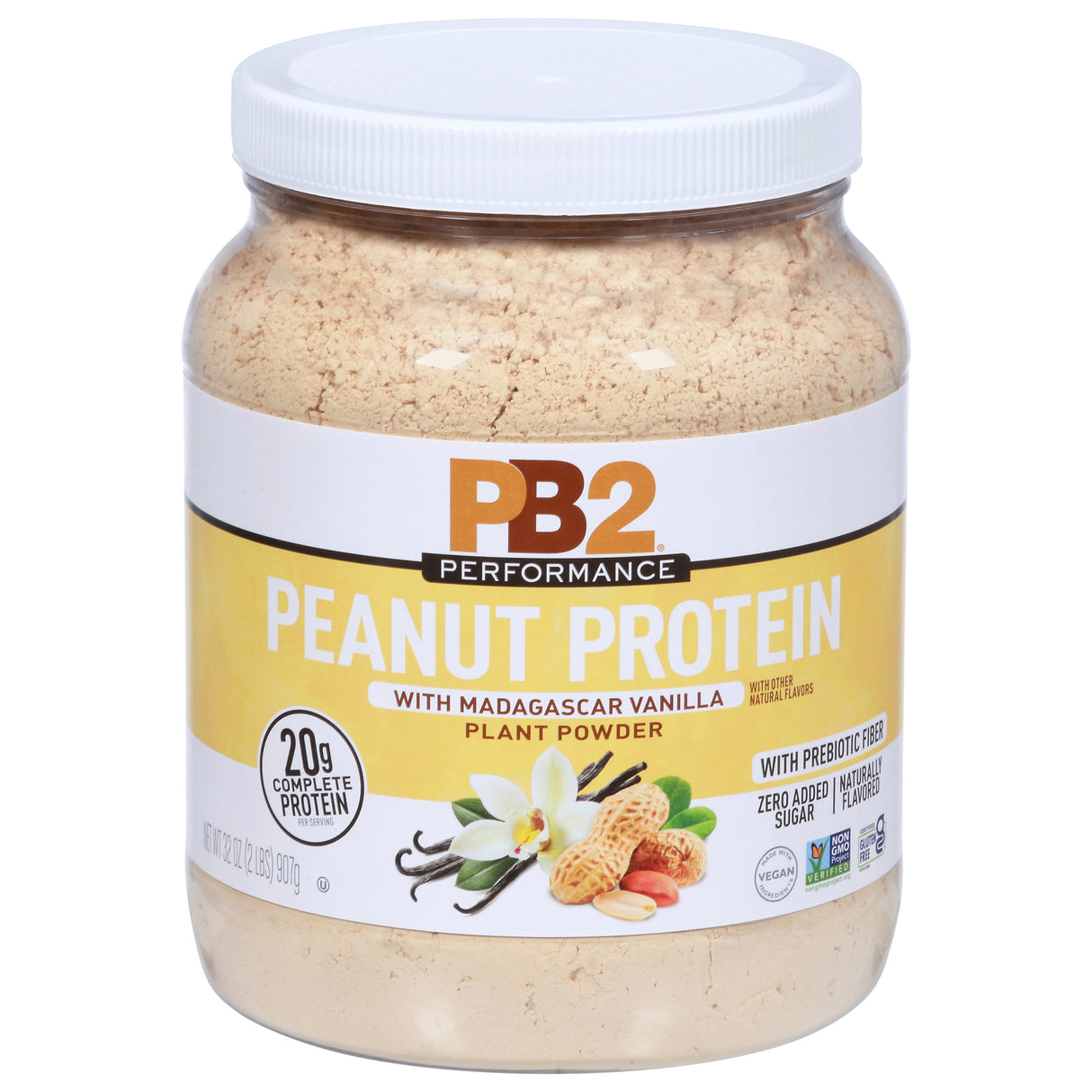 PB2 Protein Powder Peanut Vanilla Performance Case of 2-32 Ounce - Cozy Farm