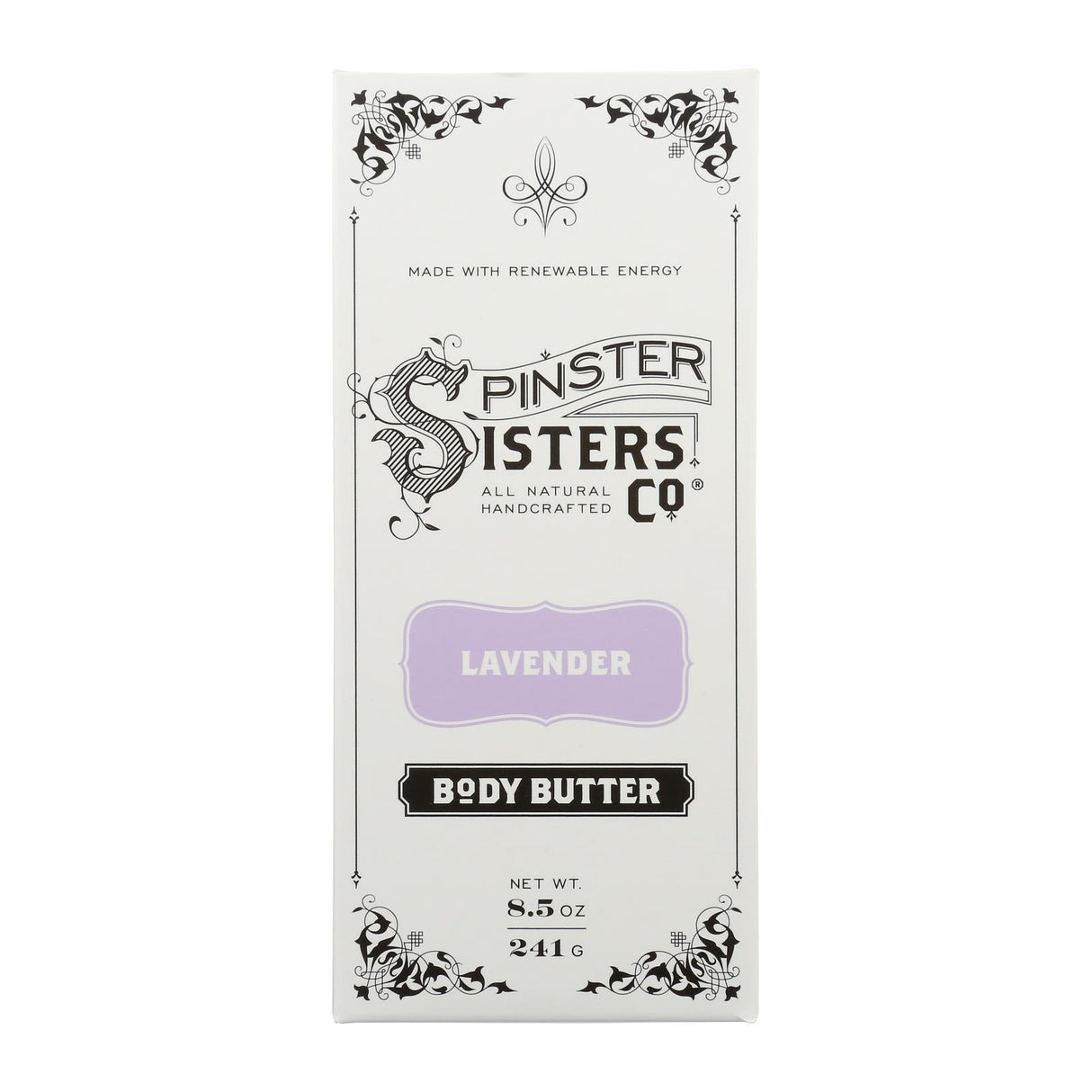 Spinster Sisters Co. Lavender Body Butter - Case Of 4 - 8.5 Oz - Cozy Farm