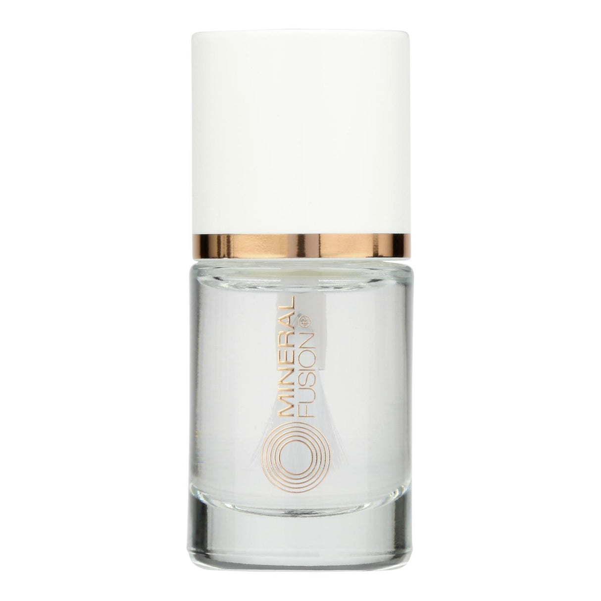 Mineral Fusion Nail Hardener High-Shine Top Coat - Vegan (0.33 oz) - Cozy Farm