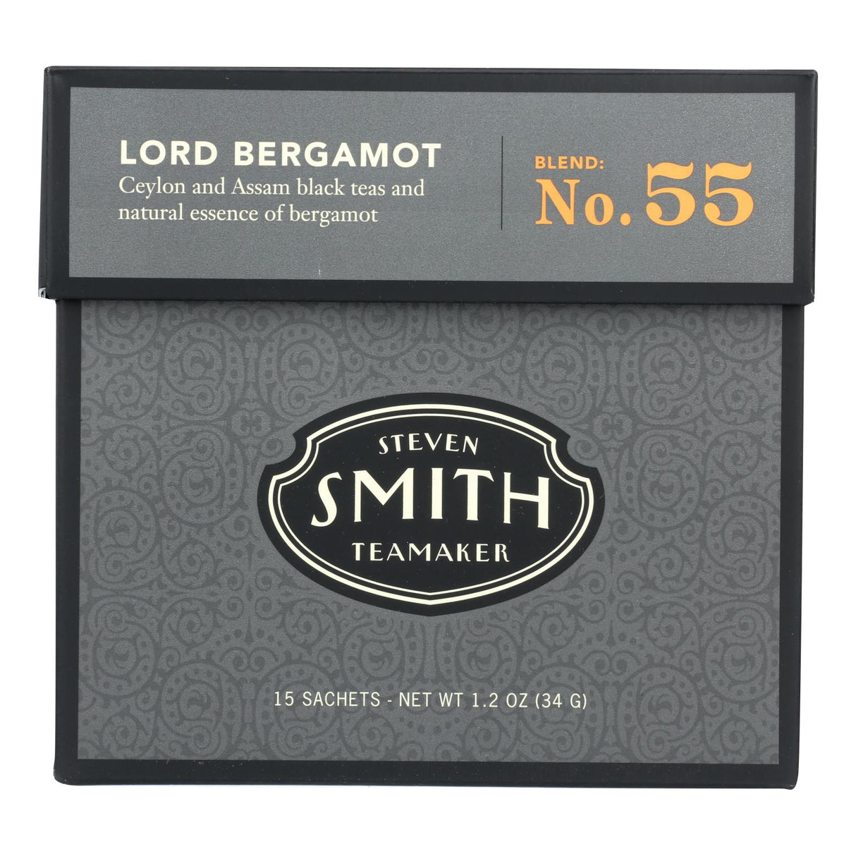 Smith Teamaker Black Tea - Lord Bergamot - Case Of 6 - 15 Bags - Cozy Farm