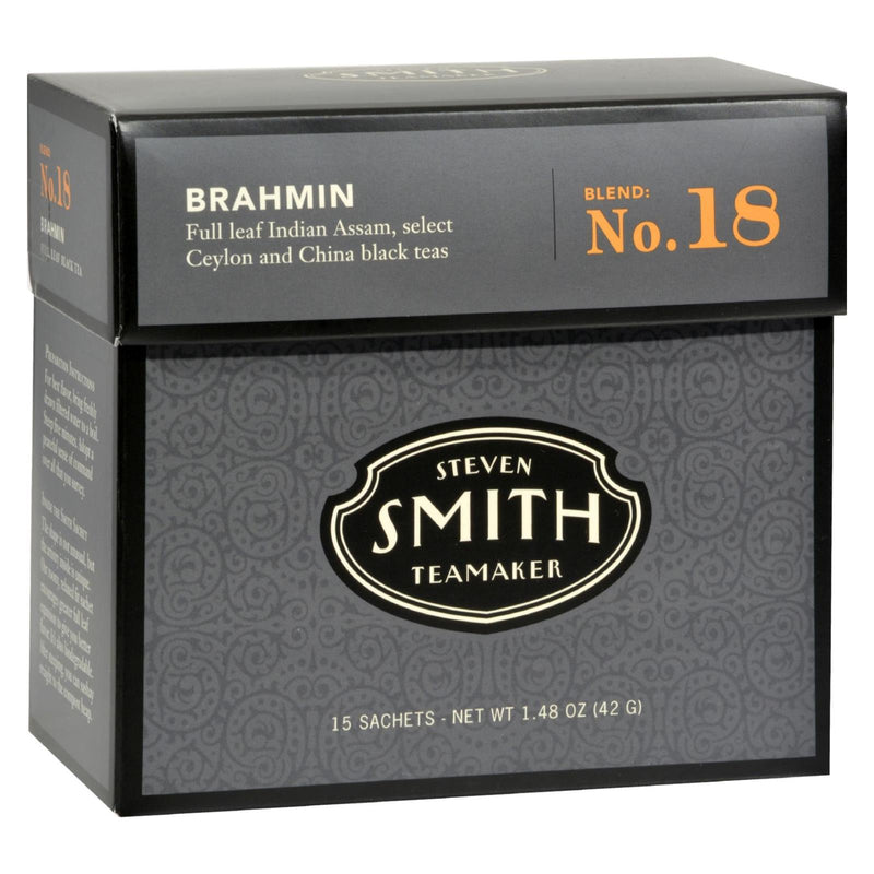 Smith Teamaker Black Tea - Brahmin - Case Of 6 - 15 Bags - Cozy Farm 