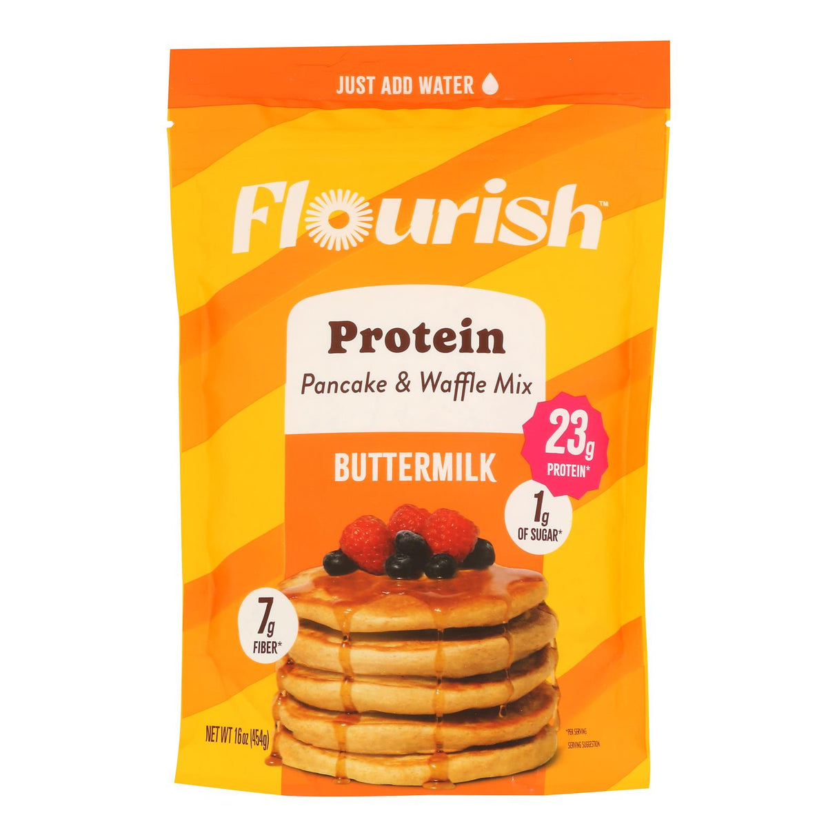 Flourish - Pcake Mx Protein Btrmlk - Case Of 8-16 Oz - Cozy Farm