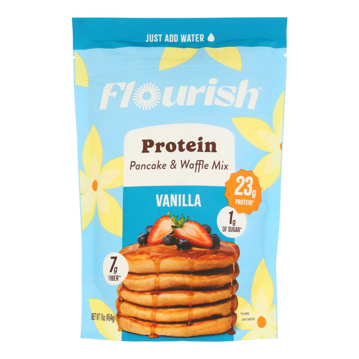 Flourish - Pcake Mx Protein Vanilla - Case Of 8-16 Oz - Cozy Farm