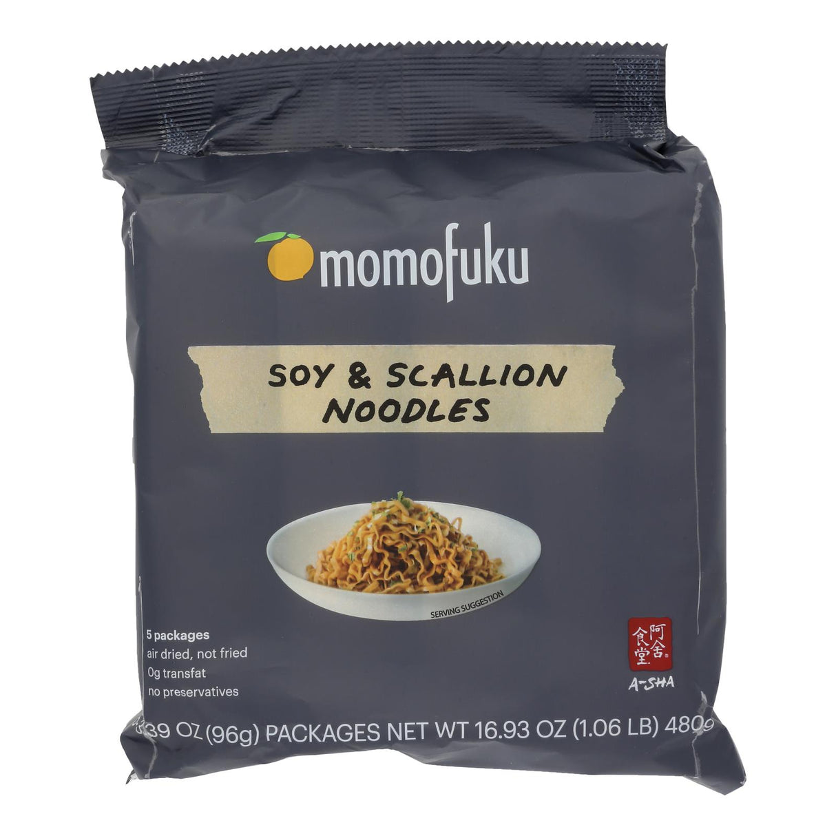 Momofuku - Noodles Soy And Scallions - Case Of 10-16.93 Oz - Cozy Farm