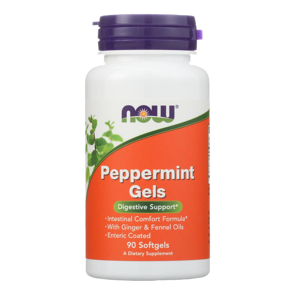 Now Foods - Peppermint Oil Enteric - 1 Each-90 Sgel - Cozy Farm