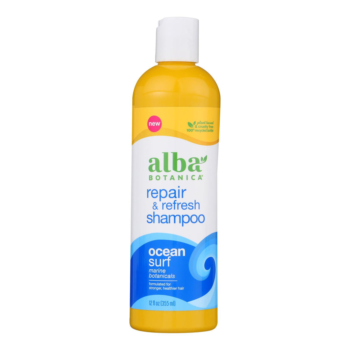 Alba Botanica - Shampoo Ocean Surf - 1 Each-12 Fz - Cozy Farm