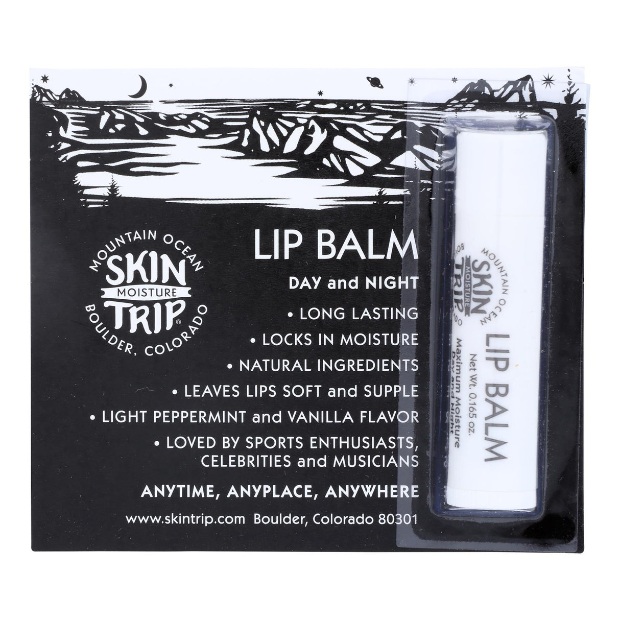 Mountain Ocean - Lip Balm Day N Night - Case Of 12-.165 Oz - Cozy Farm