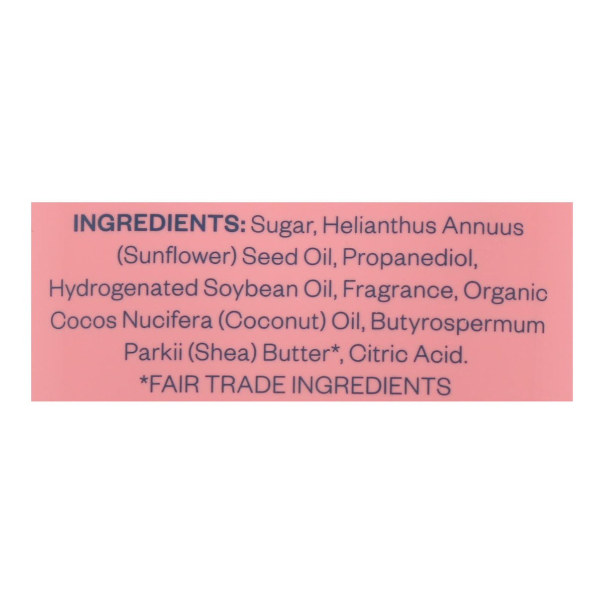 Hand In Hand Sugar Scrub With Cactus Blossom - 9 Oz - Cozy Farm