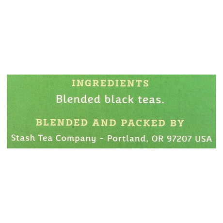 Stash Tea Irish Breakfast Black Tea, Case of 6 - 20 Count Tea Bags - Cozy Farm 