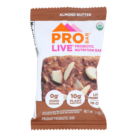 Pro Bar Almond Butter P0p Nutritional Bar  - Case Of 8 - 2.00 Oz - Cozy Farm 