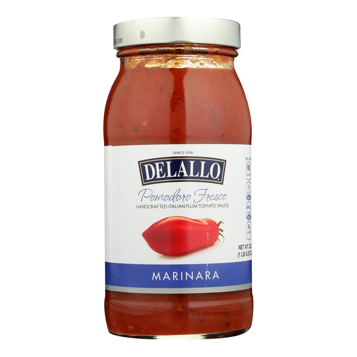 Delallo Pomodoro Fresco Marinara Sauce - Case Of 6 - 25.25 Fz - Cozy Farm